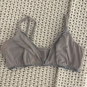 Skims Cotton Logo Bralette